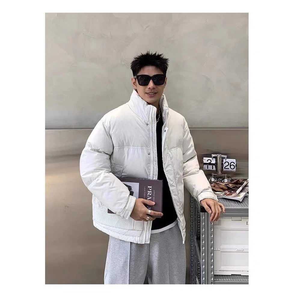 Z-9293冬.假两件情侣款面包服外套夹克