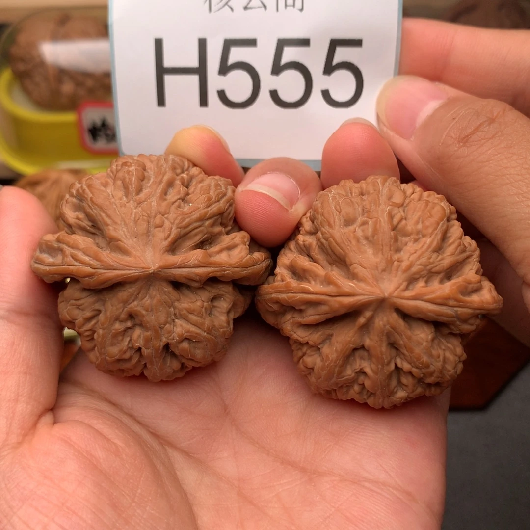 吊坠文玩核桃46全品红皮大粗筋货头毕业对