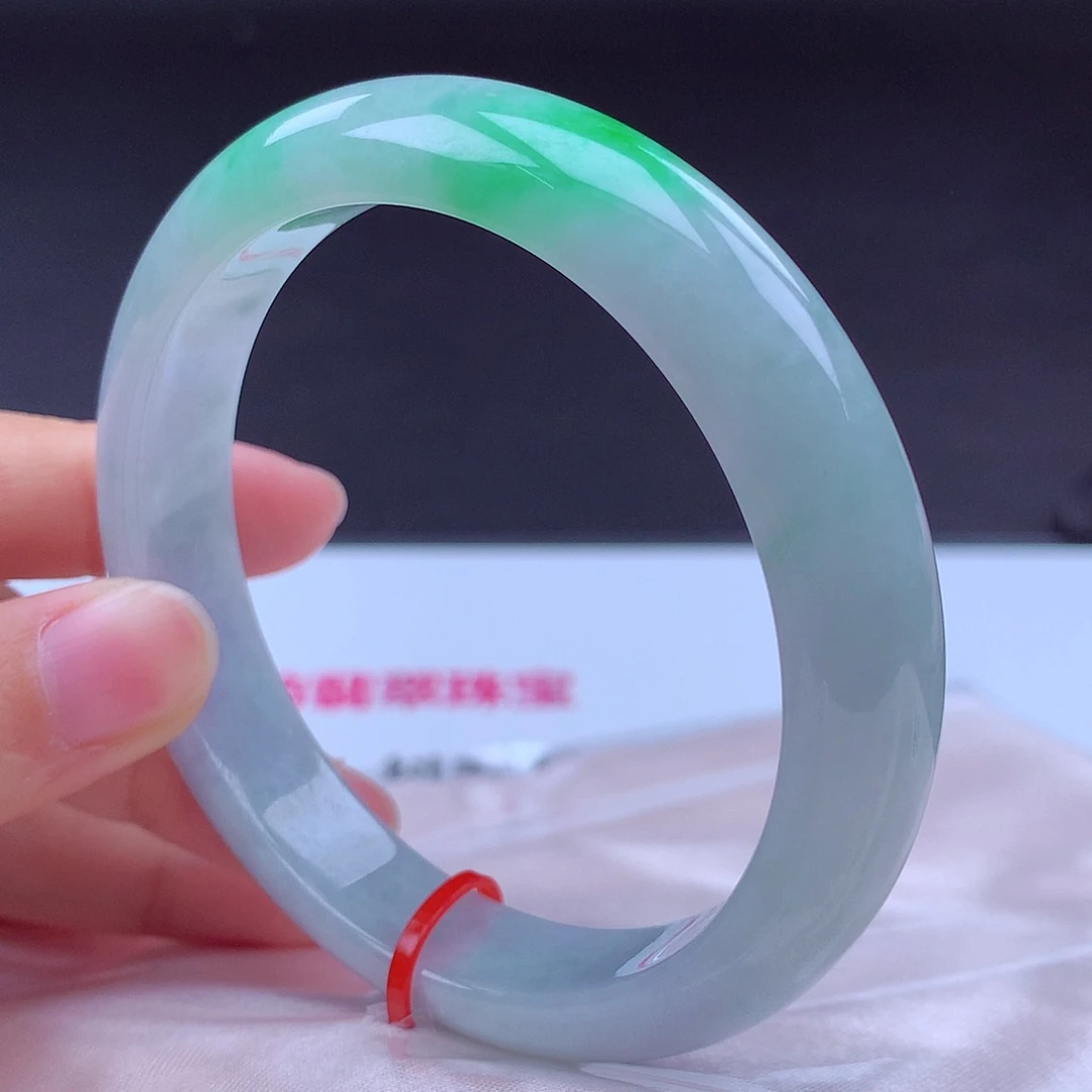 翡翠未镶嵌手镯手镯001342