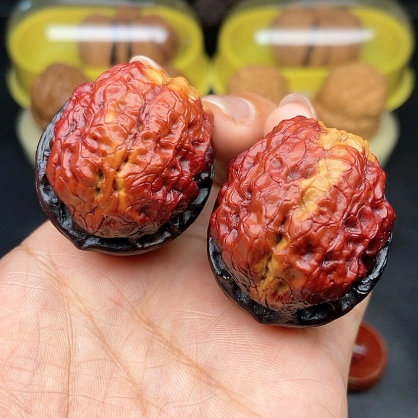 【闪购商品】文玩核桃吊坠宗*澳40尺七彩至尊疙瘩包