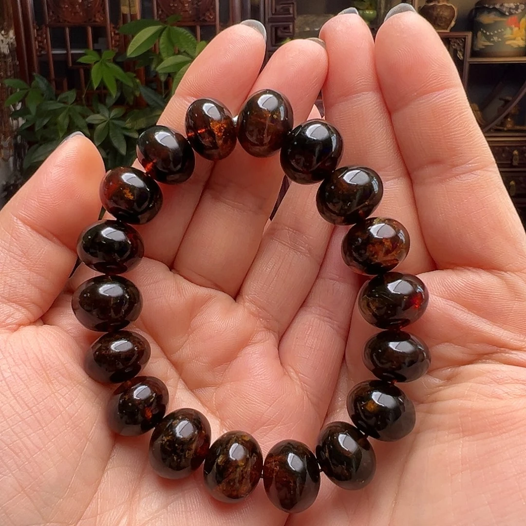 琥珀未镶嵌裸石抚顺琥珀10052十四