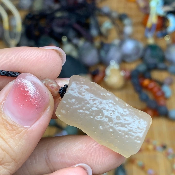 玛瑙/玉髓未镶嵌珠宝半成品跳*糖