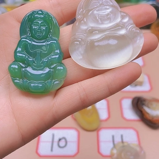 玛瑙/玉髓颈饰未镶嵌开*