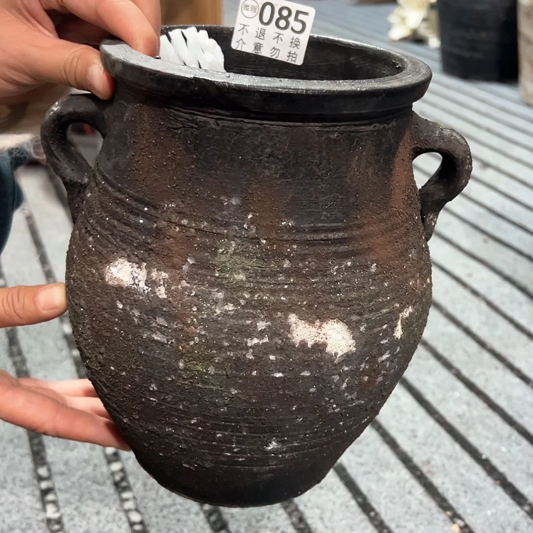 红陶瑕疵陨石款085带孔