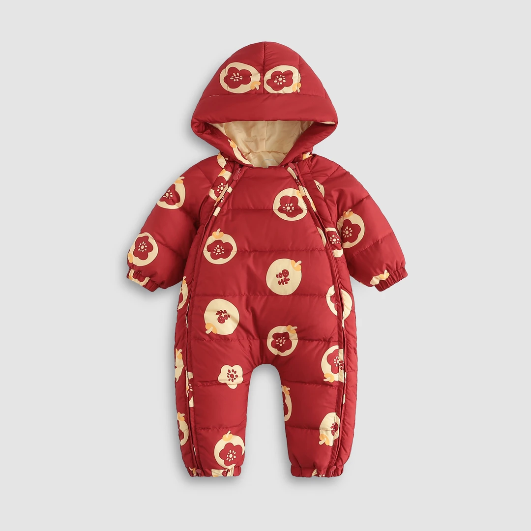 哥比兔儿童羽绒服新款女童男童洋气休闲羽绒背心连体衣冬款外套