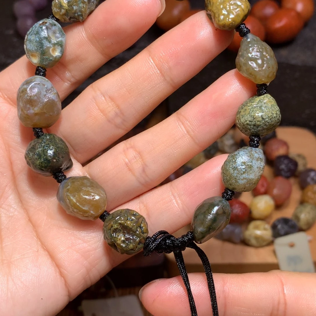 未镶嵌玛瑙/玉髓珠宝半成品