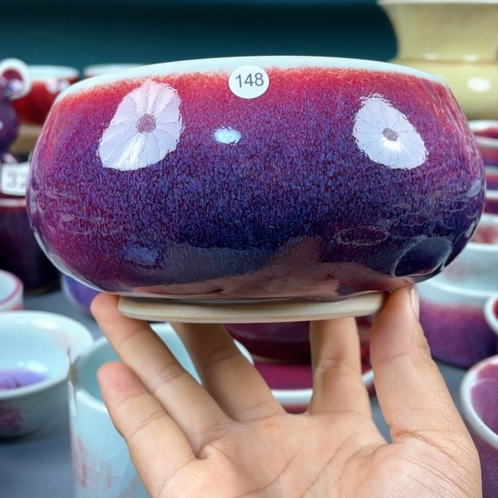 瓷片纯手工制作……微微瑕