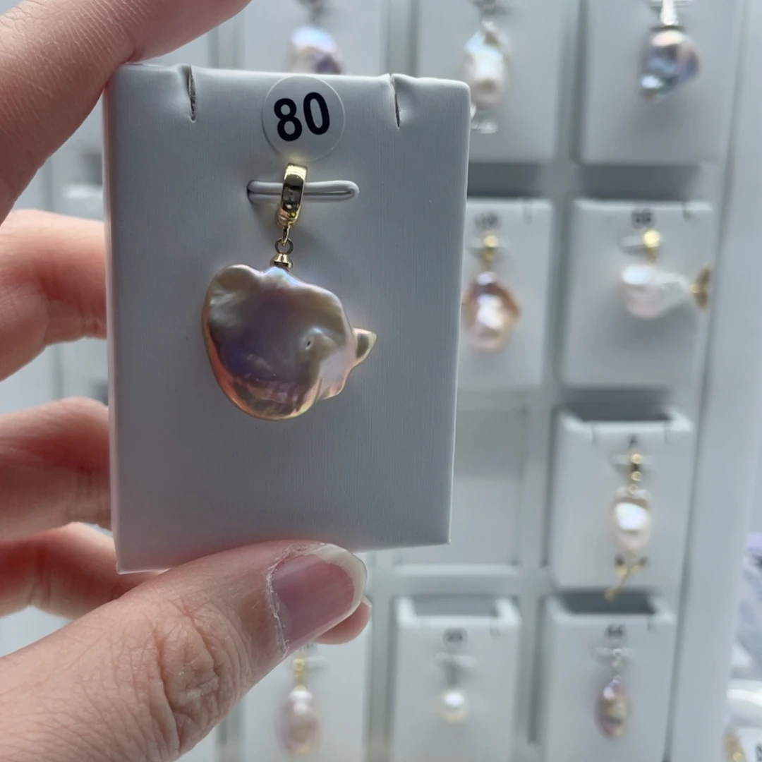 合金淡水珍珠颈饰