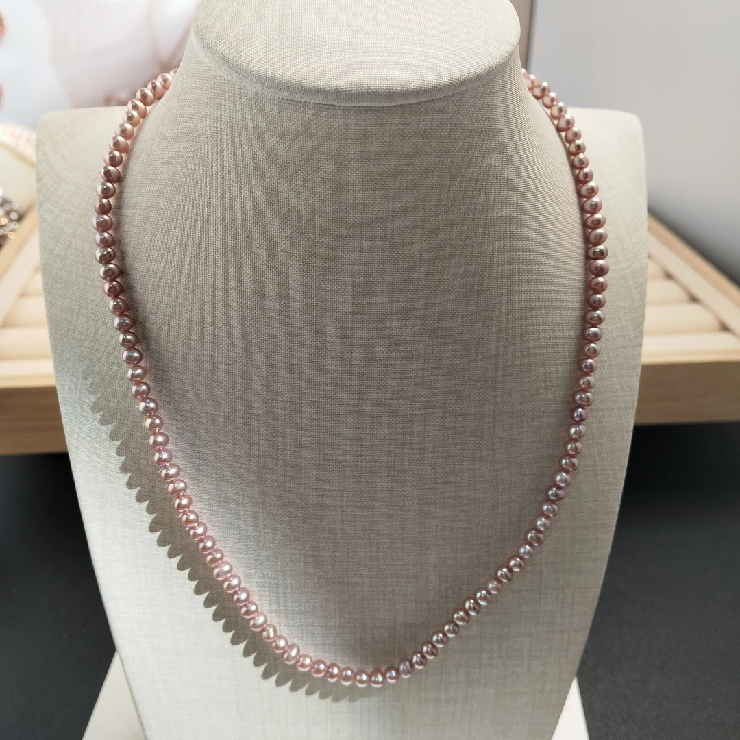 淡水珍珠项链时尚百搭手工款