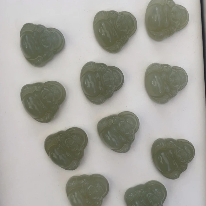 和田玉未镶嵌颈饰多样性发货，发其一