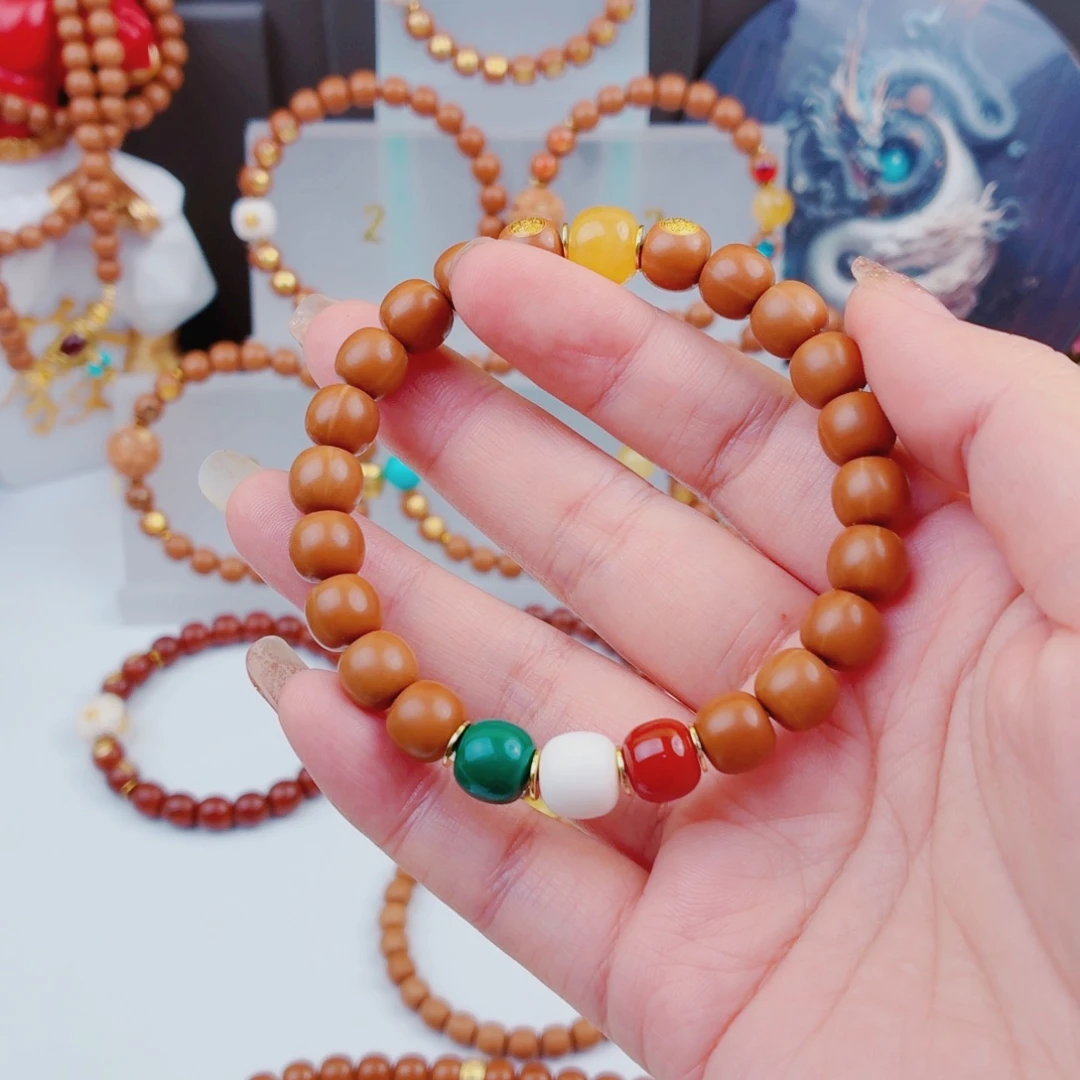 家***宝吊坠猴头核桃猴头手串