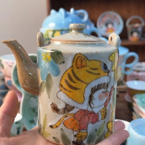 炉景德镇釉下手绘陶瓷