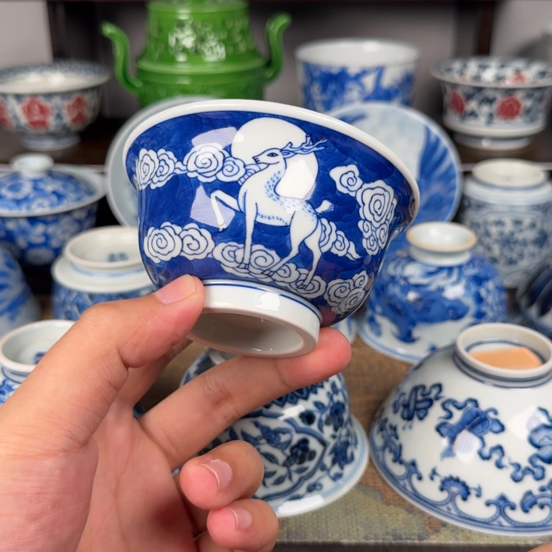 现代手工手绘茶器