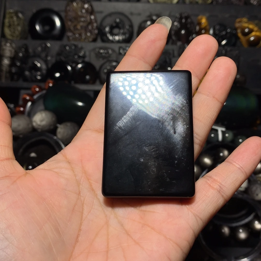 星***冉黑曜岩未镶嵌珠宝奇石