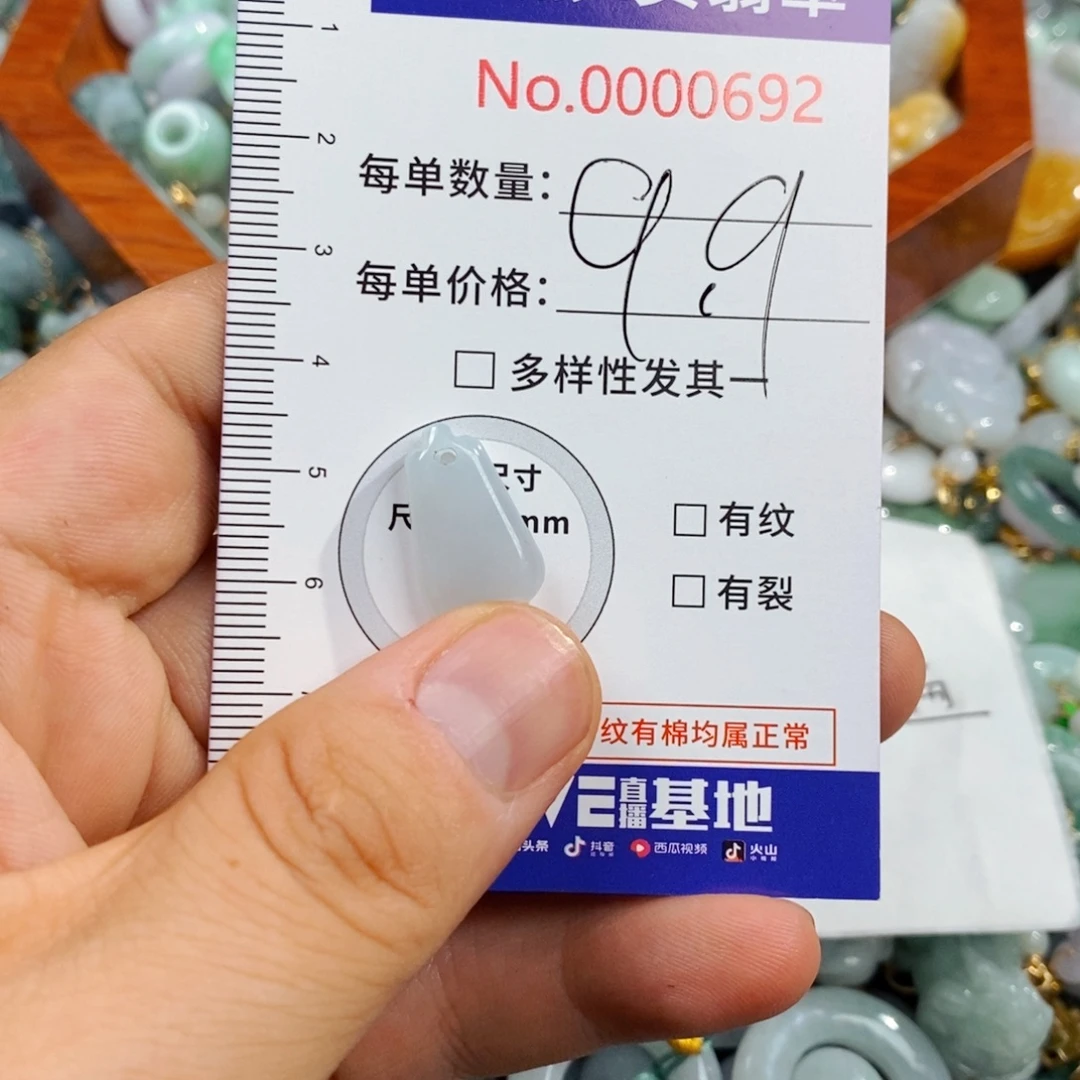 颈饰未镶嵌翡翠692