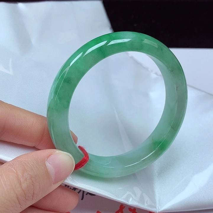 未镶嵌手镯翡翠54圈