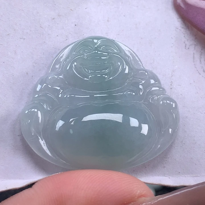 颈饰未镶嵌翡翠佛公