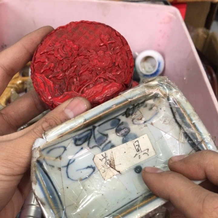 陶瓷孤品单件车里拍
