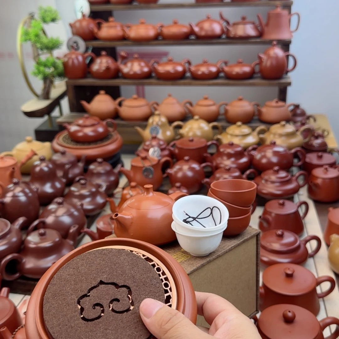 峰***峰朱泥壶茶具套装家用茶具