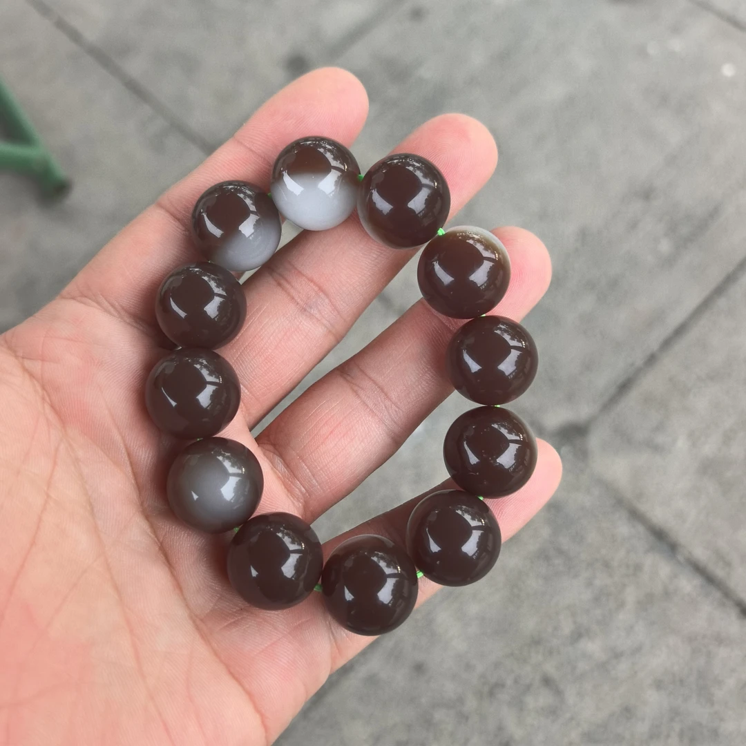 高端大气上手串老型糖白18