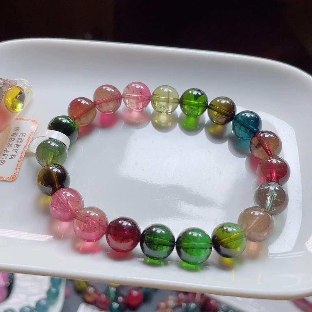 未镶嵌手链碧玺10mm左右