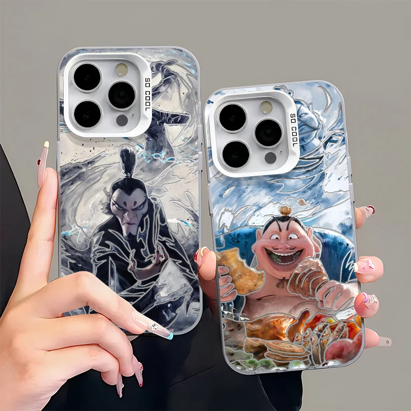 夕与空申公豹太乙真人适用苹果16/15手机壳华为P70oppo小米14vivo