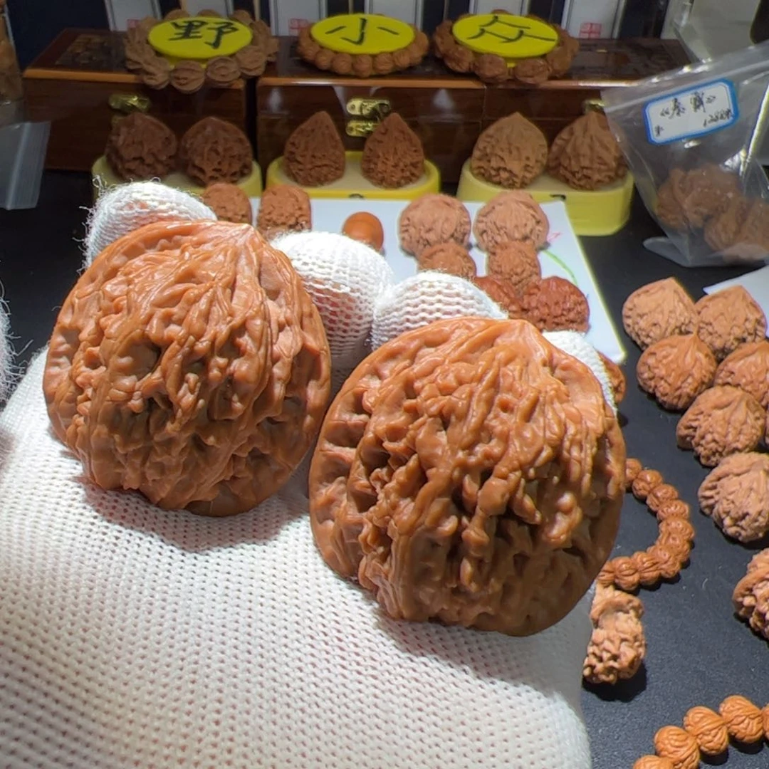 文玩核桃把件B****嘉气壮山河