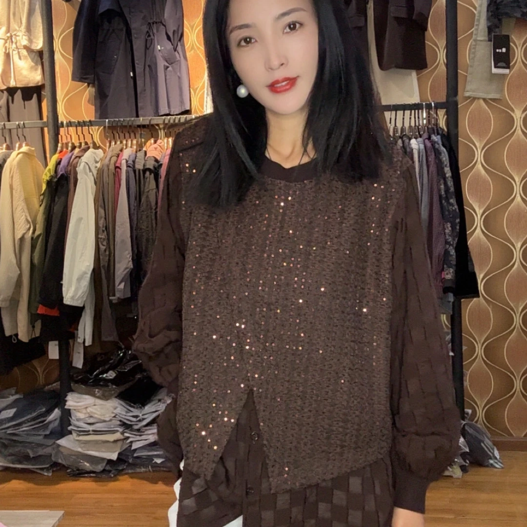 韩尤简同款百搭修身俩两件打底衣