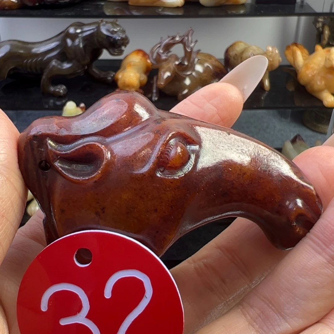 和田玉（糖玉）未镶嵌挂件