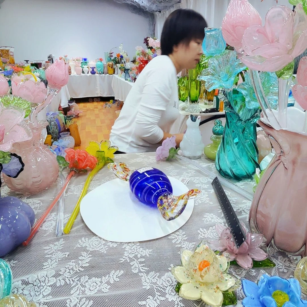 琉璃花瓶花器艺术品