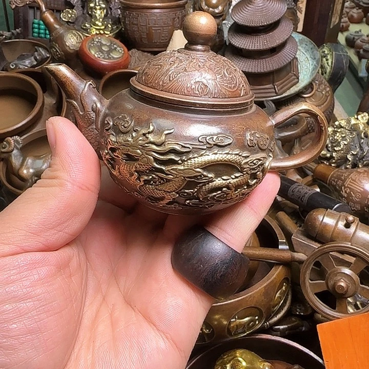 铜器办公室茶室摆件