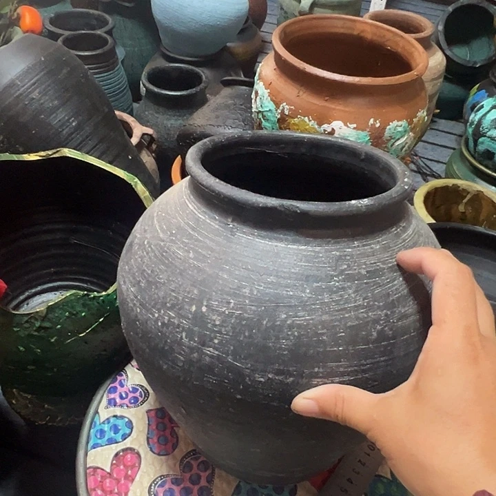 瑕疵有孔高23口14