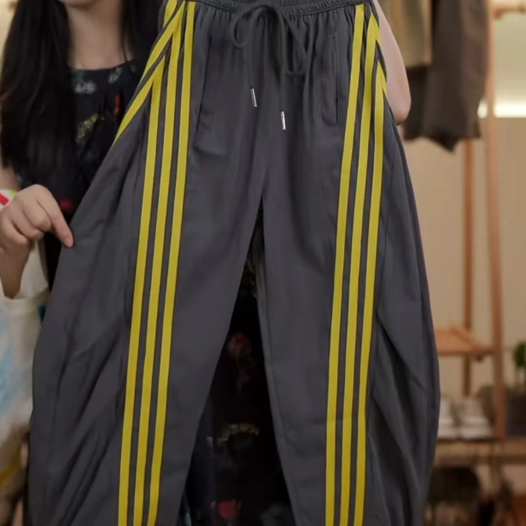 【派町】夏装儿童韩版时尚日常百搭款运动风休闲束脚裤HCXZ4400