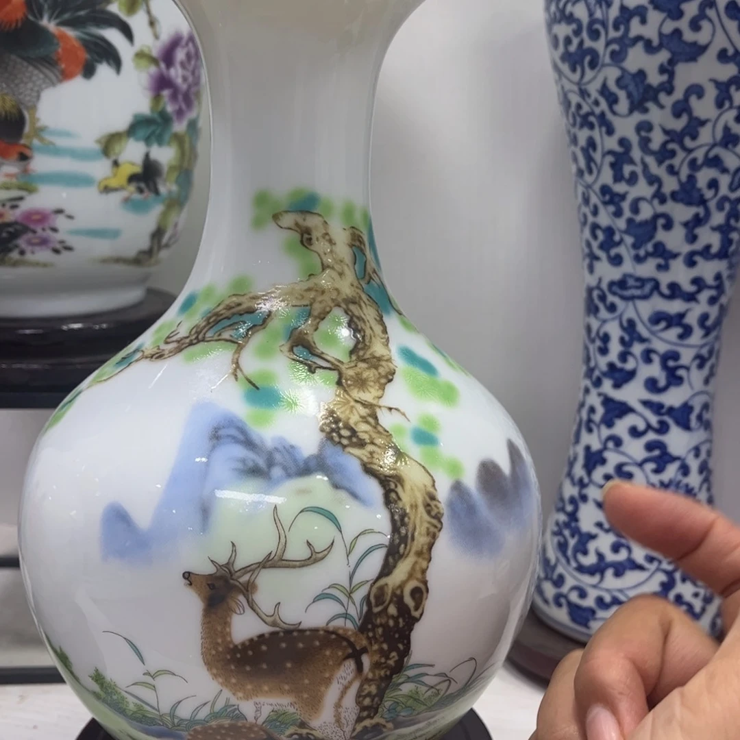 景德镇陶瓷花瓶摆件