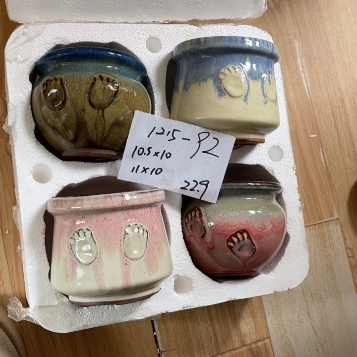 粗陶多肉花盆微瑕92