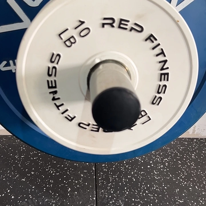 REP白色4.5公斤杠铃片一对