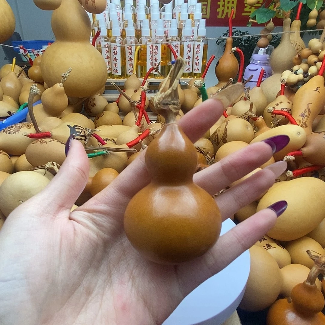 低***華香榧木葫芦工艺品