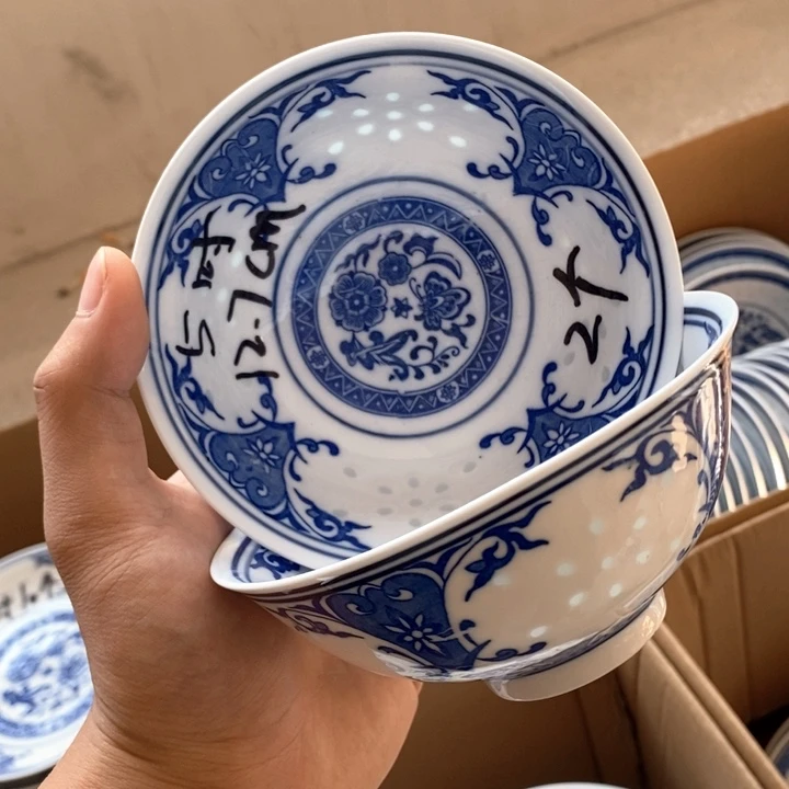 碗景德镇高温细白瓷餐具