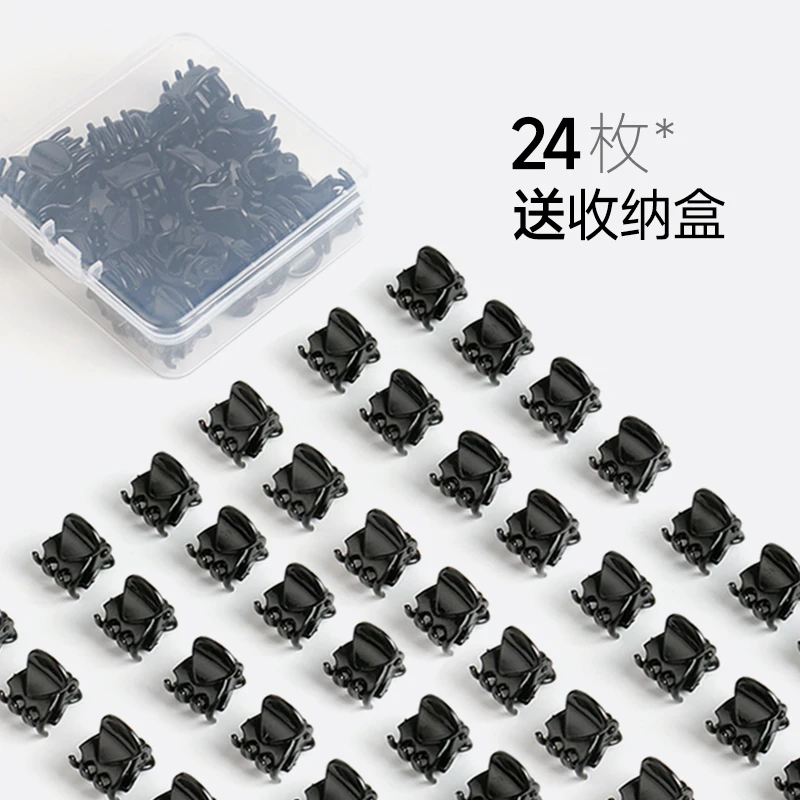 小抓夹精致迷你黑色女公主头发夹刘海夹小号碎发卡新款小夹子头饰