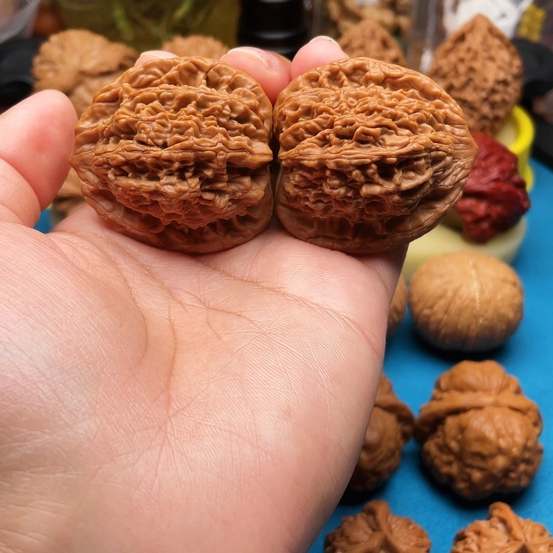 吊坠文玩核桃虎头42