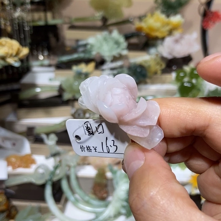 蛇纹石玉未镶嵌发饰