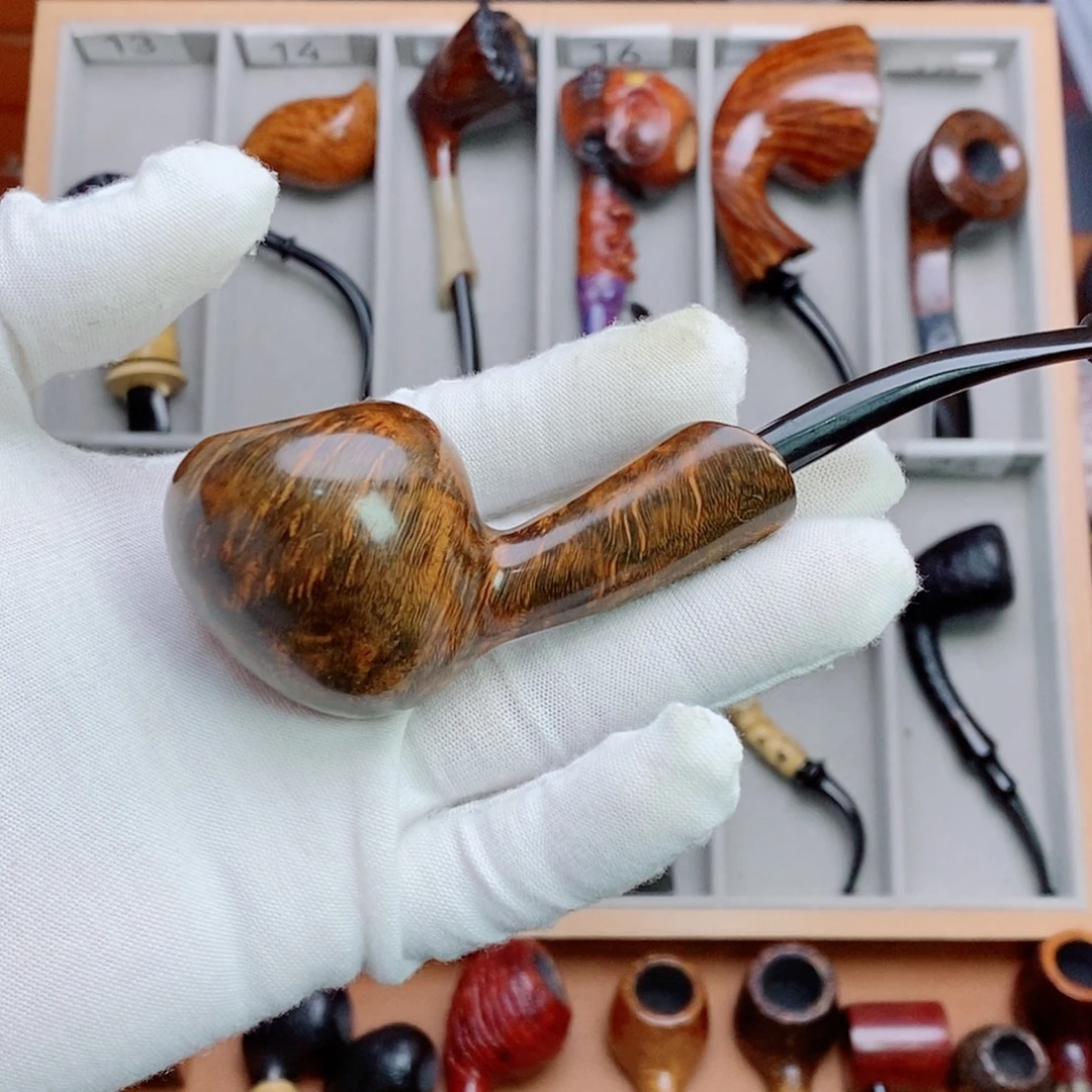 圣鲸手作石楠木烟斗