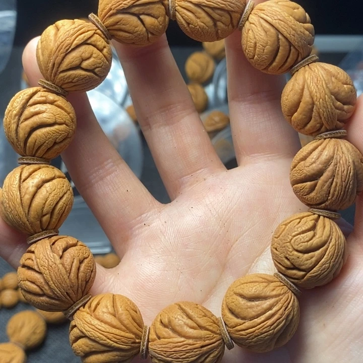 桃核吊坠秦岭山野生桃核