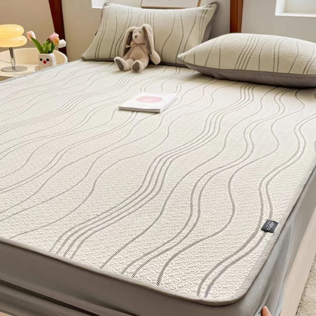 针织提花加厚单床笠150*200微瑕～Z181