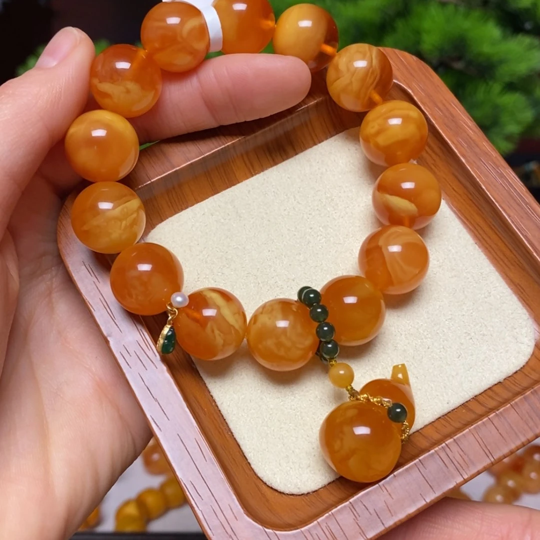 【闪购商品】手链蜜蜡未镶嵌手串