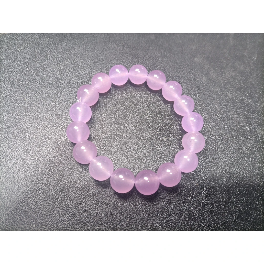 85精品紫翡翠冰手串