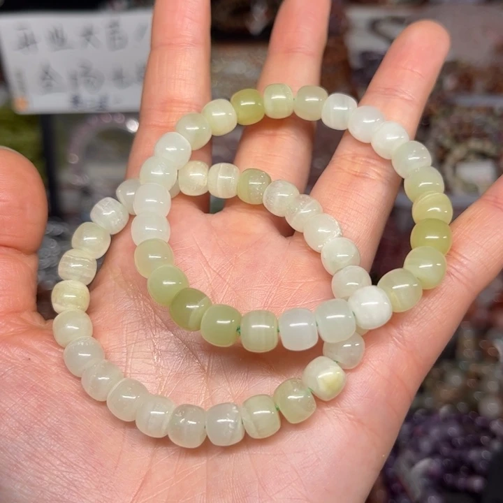 水晶手链未镶嵌绿纹石老形