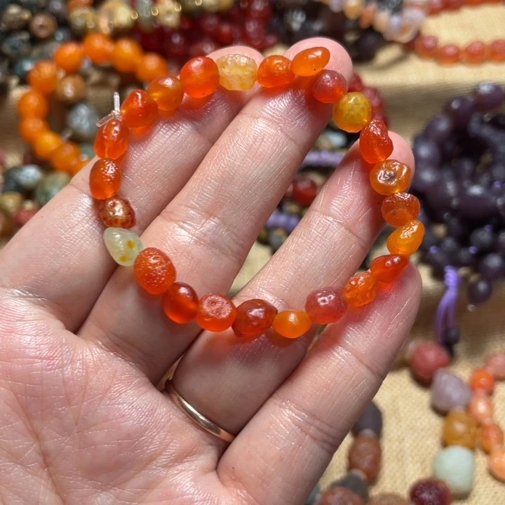 玛瑙/玉髓合金手链