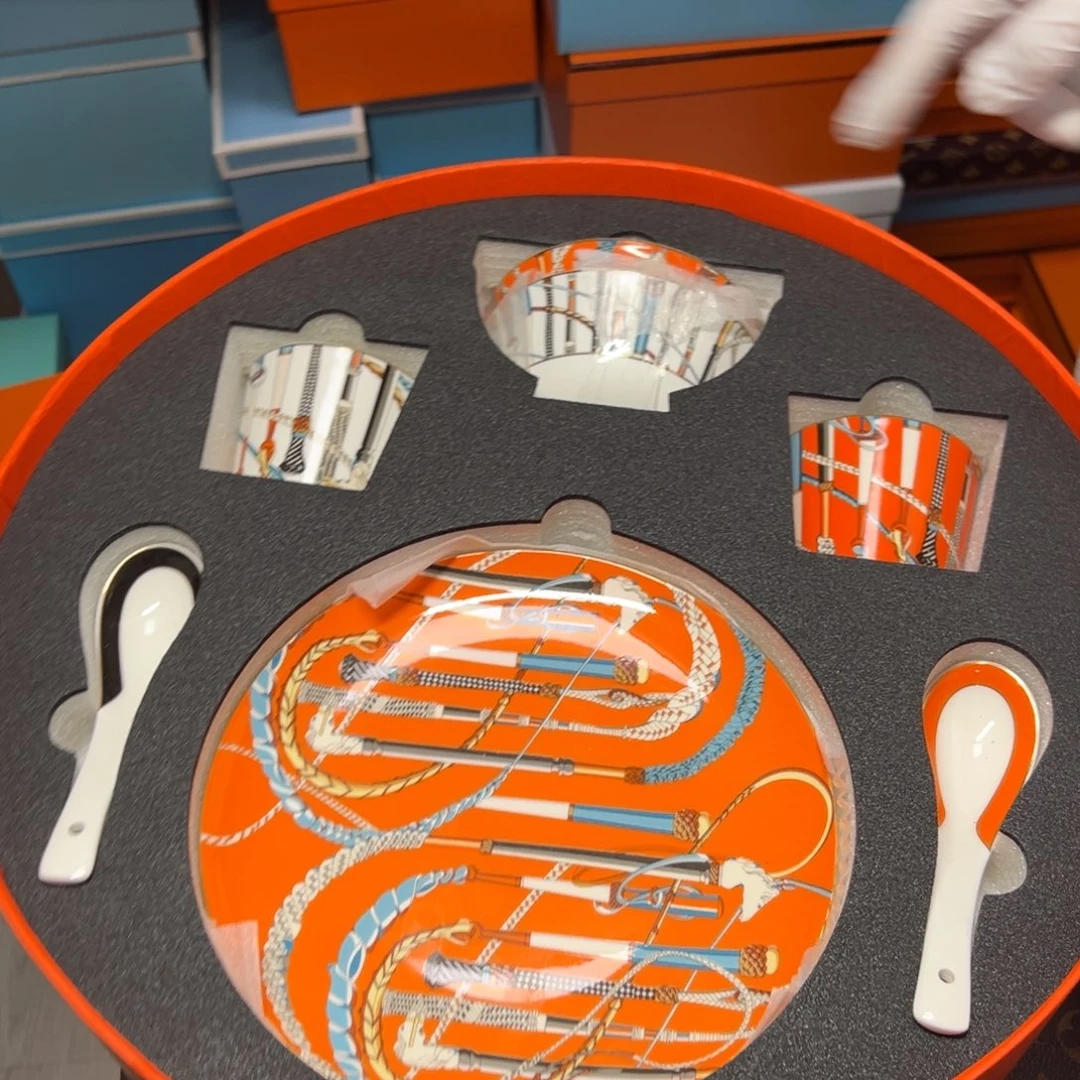 欧美陶瓷餐具摆件75