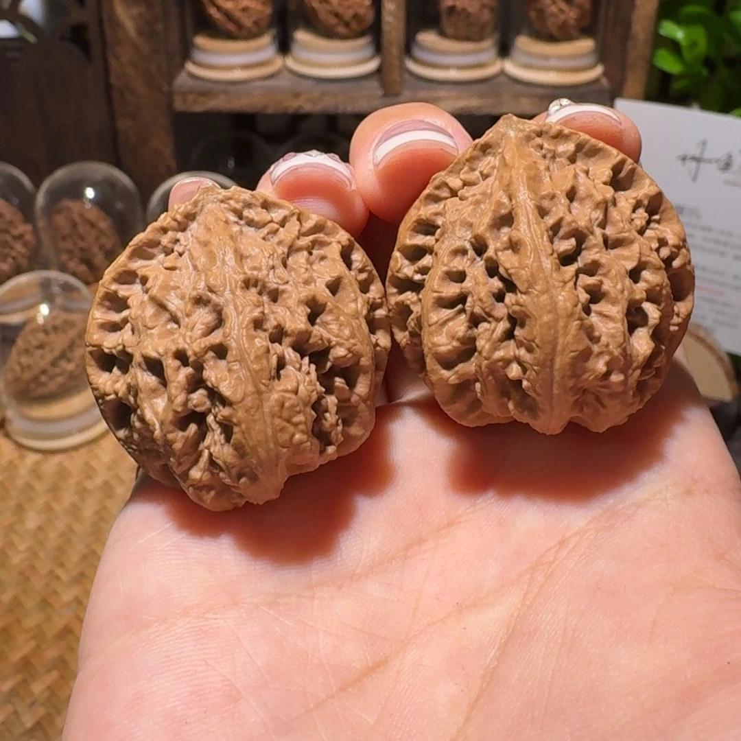 文玩核桃把件官帽